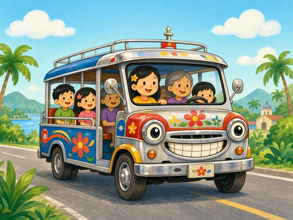 Cover of Jeepney Goes Beep Beep